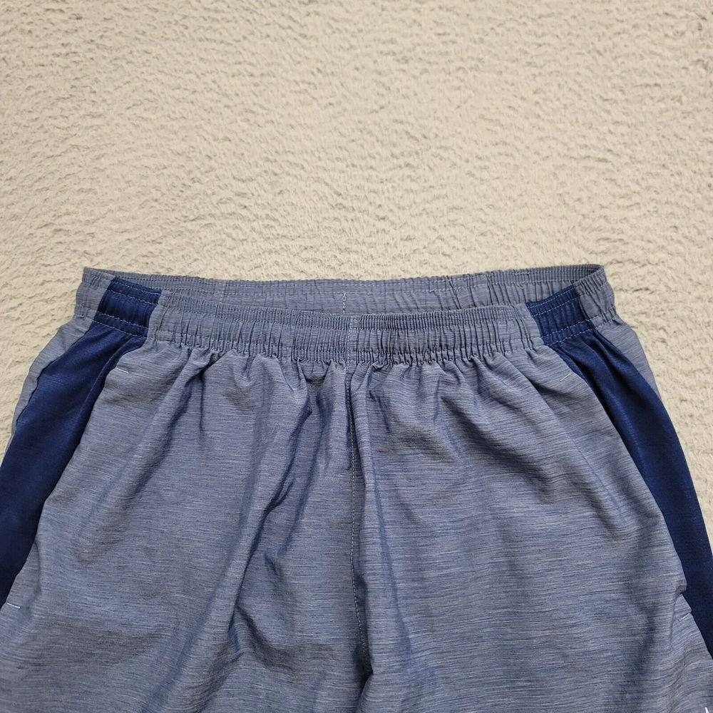 Nike Shorts Womens Large Blue Lined Dri-Fit Gym Stretch Lightweight Athleisure - Picture 3 of 10